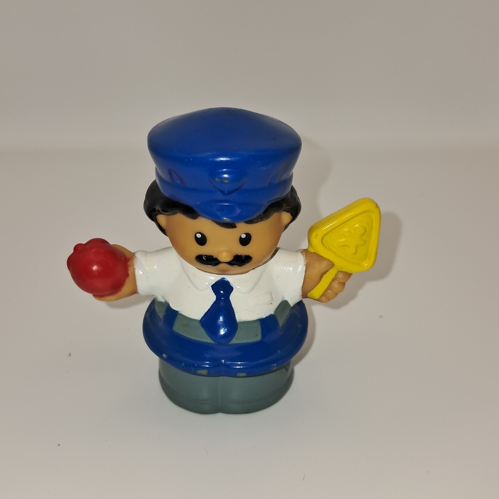 Fisher-Price Little People Crossing Guard Figure